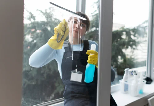 Nettoyage de vitres intérieures et extérieures à Buissard